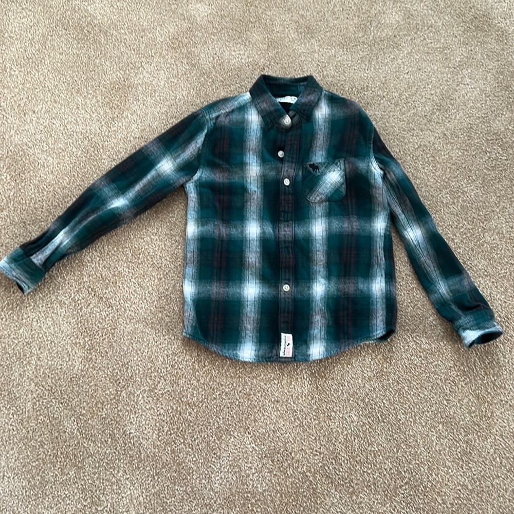 Abercrombie boys flannel (9/10)